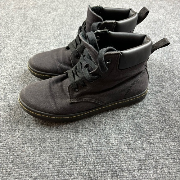 DR. MARTENS Women’s Maelly Padded Collar Ankle Lace Up booties Black size: 6 - Picture 1 of 10